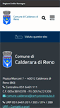Mobile Screenshot of comune.calderaradireno.bo.it